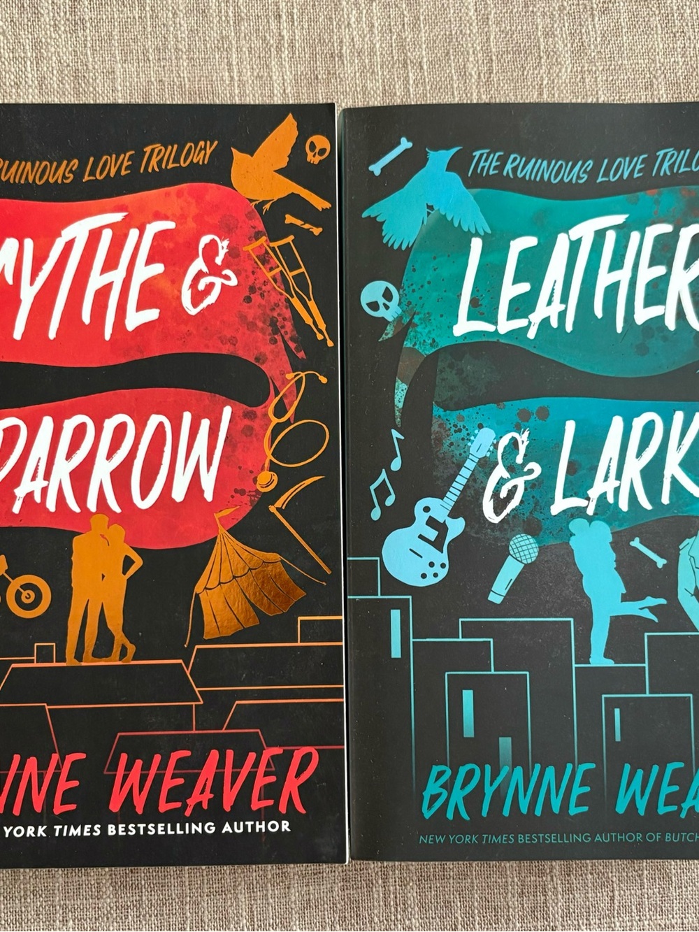 Leather and Lark series
